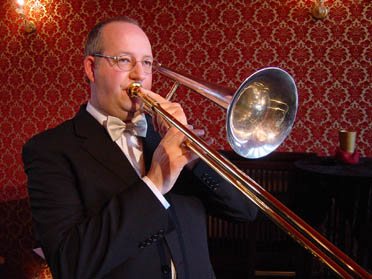 Norbert Bujtor an der Posaune